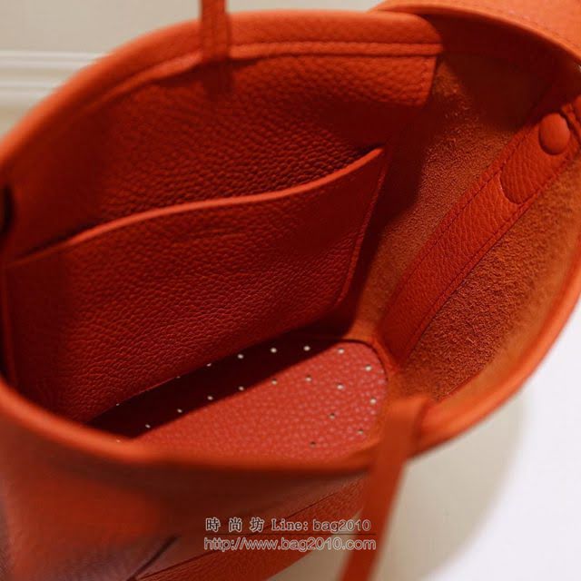 DELVAUX女包 專櫃新色 Delvaux Pin春夏系列 進口牛皮 德爾沃女手提包 D00315mini 橙紅色 Delvaux單肩包  fcs1418
